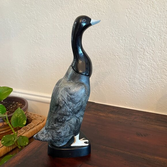 Vintage MCM 1950s Clothes Brush Gentleman's Vanity Duck Figure Grandpa Gift - Picture 8 of 10